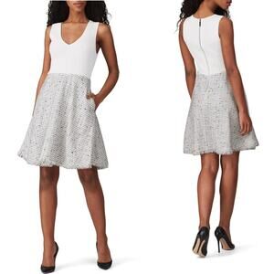 Ted Baker Adalad Dress in White Size 4/US 10